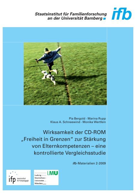 Wirksamkeit der CD-ROM "Freiheit in Grenzen" - ifb - Bayern