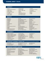 xm satellite radio channel lineup direct tv