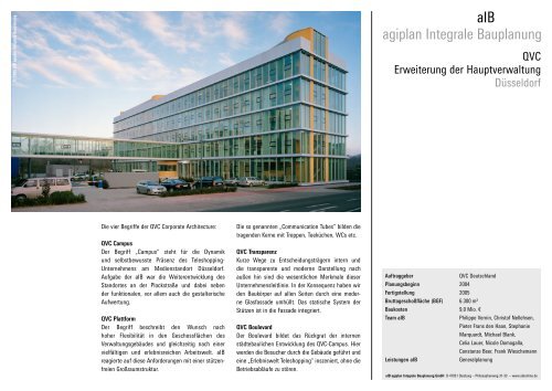 Projektdokumentation PDF 1,56 MB - Agiplan Integrale Bauplanung