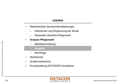 Marktanalyse stationäre Pflegeeinrichtungen - Oktagon Consultants ...