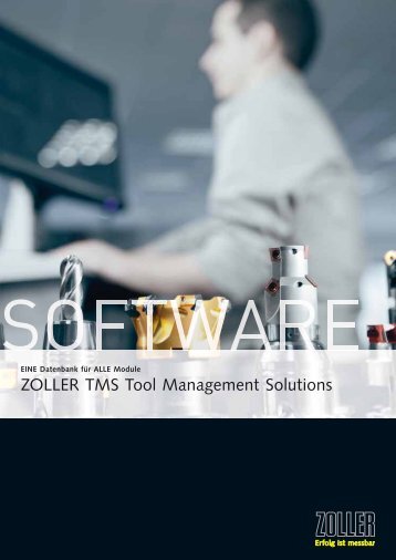 ZOLLER TMS Tool Management Solutions – Services