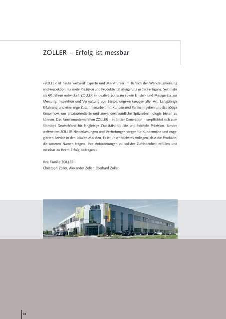 ZOLLER TMS Tool Management Solutions – Services