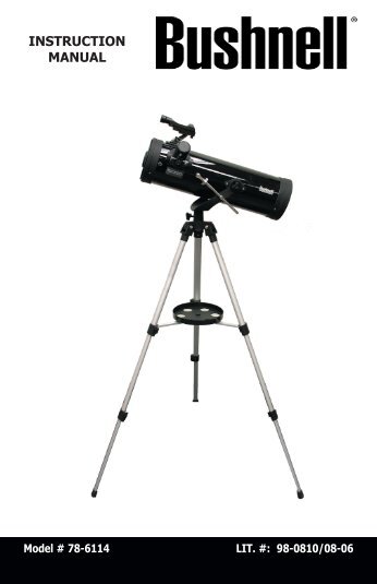 QVC 78-6114 Telescope 1LIM.indd - Bushnell