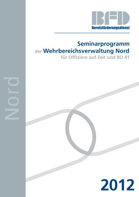 Seminarprogramm Der Wehrbereichsverwaltung Nord Bundeswehr