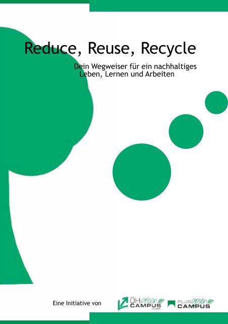 Reduce, Reuse, Recycle - ÖH Salzburg