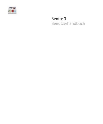 Bento® 3 Benutzerhandbuch - FileMaker