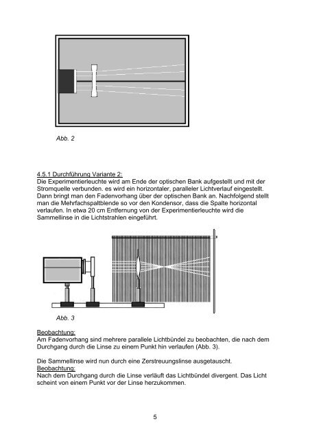 Versuch 1 Praktikum Optik und Atomphysik Thema „Licht und ...