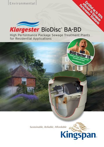 Klargester BioDisc® BA-BD