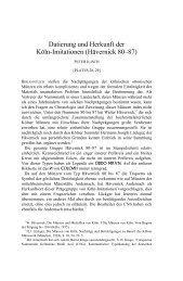 Datierung und Herkunft der Köln-Imitationen - Royal Numismatic ...