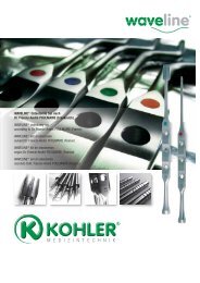 WAVELINE® Osteotome - Kohler Medizintechnik