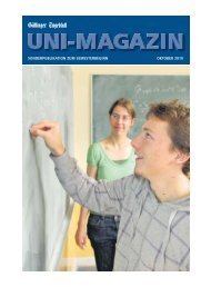 UNI- MAGAZIN AStA - GT Angebote