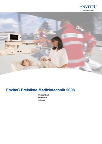 EnviteC Preisliste Medizintechnik 2008 - powerandmore.de