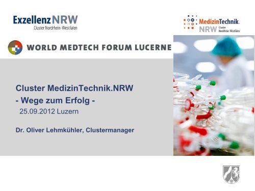 MedizinTechnik NRW - Medical Cluster