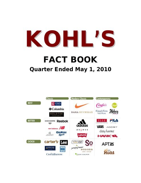 Kohl's Offered $9 Billion for Purchase, Recognizes Interest – Visual  Merchandising and Store Design