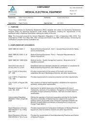 CRC-016-ELM-05 - Medical Electrical Equipment - TÜV Rheinland ...