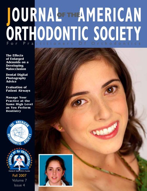 For Practitioners Of Orthodontics American Orthodontic Society