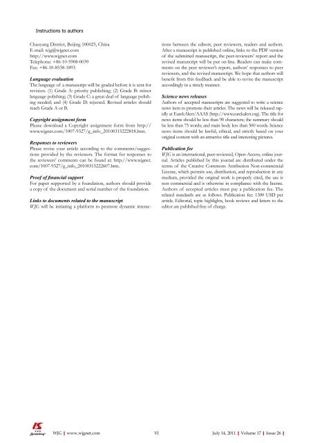 26 - World Journal of Gastroenterology
