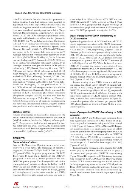 26 - World Journal of Gastroenterology