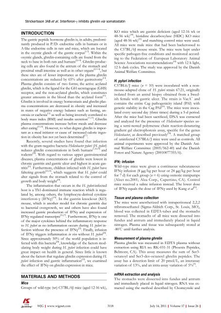 26 - World Journal of Gastroenterology