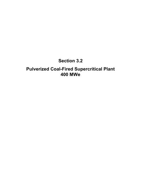 market-based advanced coal power systems final report - National ...