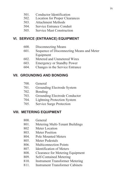 HANDBOOK REQUIREMENTS - Central Maine Power Company