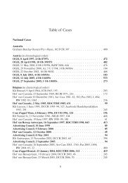 Table of Cases - casebooks.eu