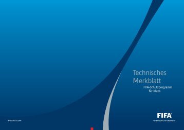 Technisches Merkblatt - FIFA.com