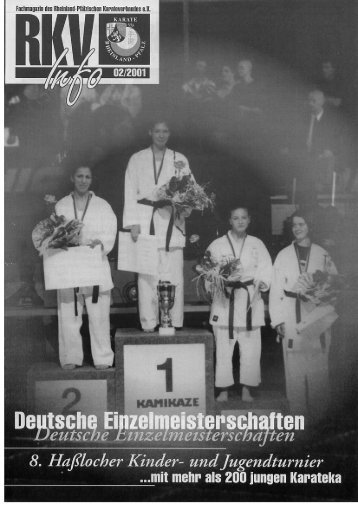 RKV-Info 2/2001 - BEIM RHEINLAND-PFÄLZISCHEN KARATE ...