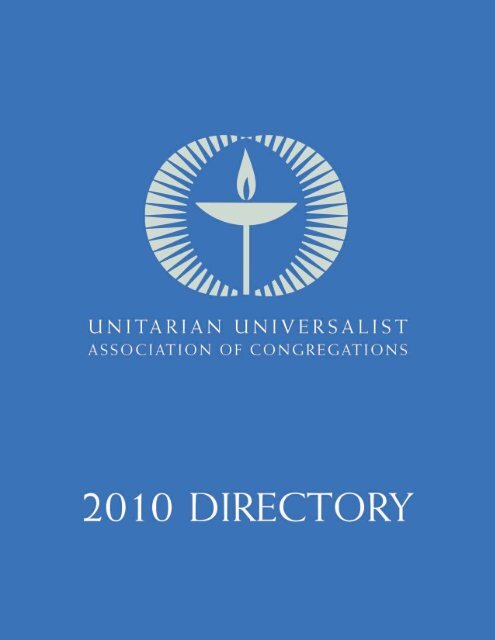 Complete 10 Directory Pdf 414 Pages Unitarian Universalist