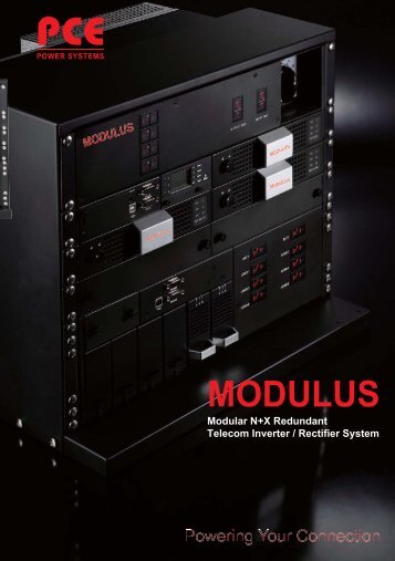 MODULUS - PCE UPS Systems