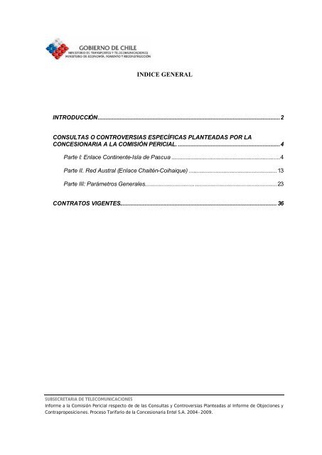 informe de respuesta a la comisión pericial de la concesionaria ...