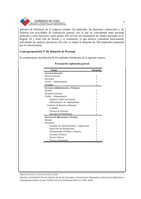 informe de respuesta a la comisión pericial de la concesionaria ...