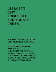 Russell Global Index Membership List - June 22, 2007