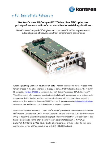 Digital Text (pdf) - Kontron