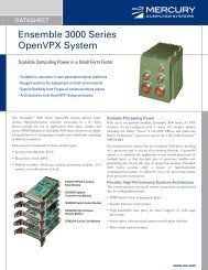 Ensemble 3000 Series OpenVPX System - dynamic c4 pte. ltd.