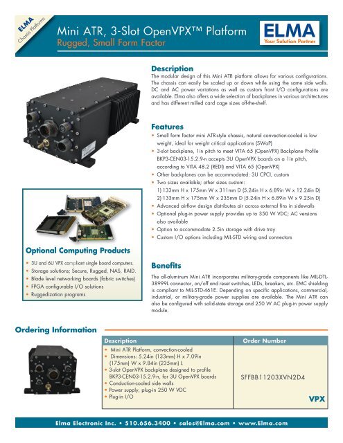 SFF - Elma Electronic