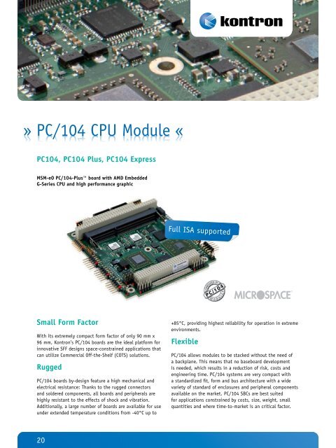2012 Product Guide « - Kontron