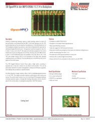 3U OpenVPX 6-slot BKP3-DIS06-15.2.14-n ... - Elma Electronic