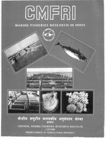 i If - Eprints@CMFRI - Central Marine Fisheries Research Institute