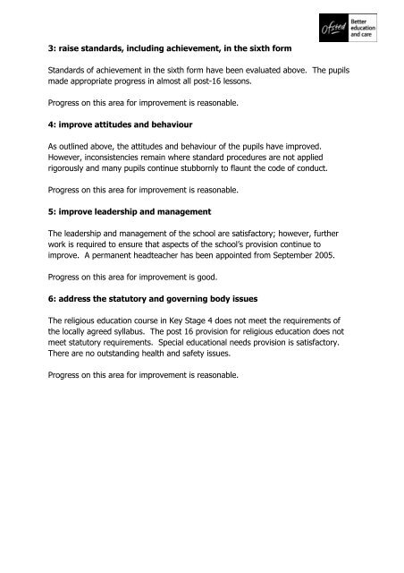 pdf Section 3 inspection report - Ofsted