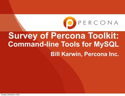 pt-mysql-summary - Percona