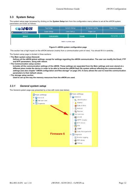 eWON General Reference Guide - eWON wiki