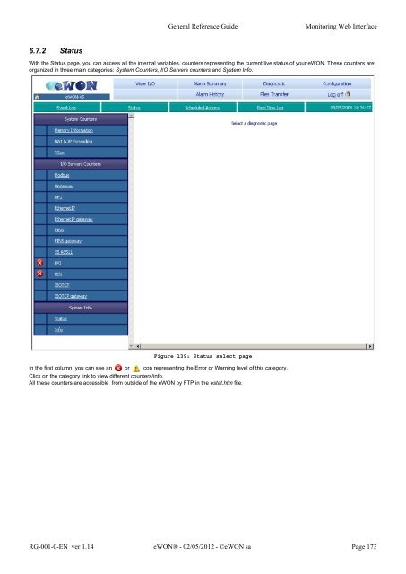 eWON General Reference Guide - eWON wiki