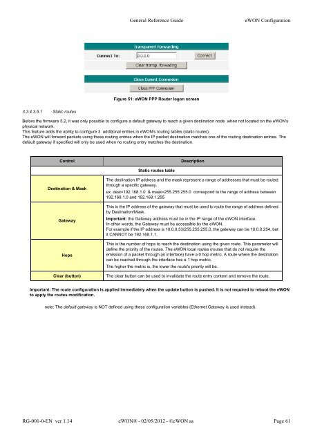 eWON General Reference Guide - eWON wiki