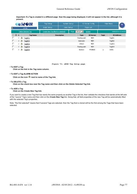 eWON General Reference Guide - eWON wiki