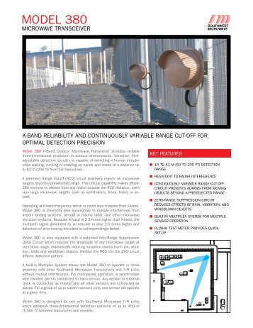 Model 380 Data Sheet - Southwest Microwave, Inc.