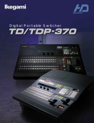 Digital Portable Switcher - Ikegami