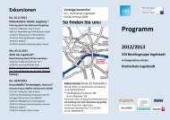 Programm 2012/2013 VDI Bezirksgruppe Ingolstadt - Verein ...