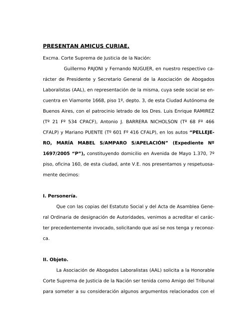 Amicus Curiae Completo