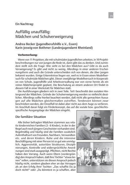 Dokumentation des Kongresses 1995 in Bonn - Landschaftsverband ...